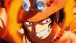 Ace One Piece Yamato Battle Explosion GIF