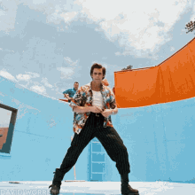 Ace Ventura Pet Detective Searching On Camera GIF