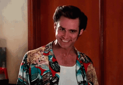 Ace Ventura Snap Fingers Funny Face GIF