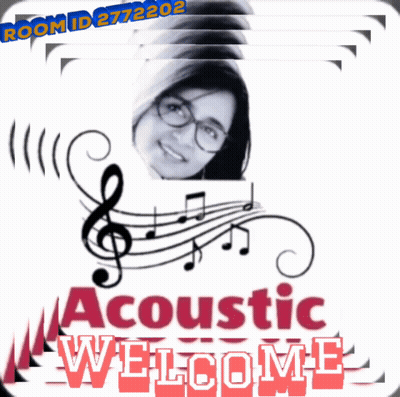 Acoustic Welcome Poster Woman GIF