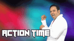 Action Time Excited Varun Tiwari Friends World TV GIF