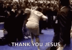 Actively Praising Hallelujah Meme GIF