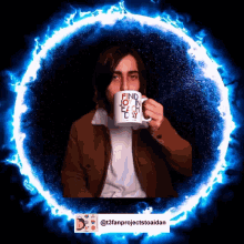 Actor Aidan Gallagher Circle Of Trust  GIF