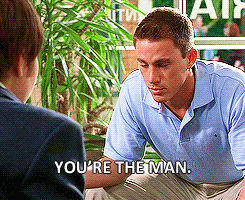 Actor Channing Tatum Duke You Da Man  GIF