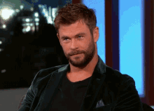 Actor Chris Hemsworth Okay Hand Sign GIF