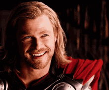 Actor Chris Hemsworth Wink As Thor GIF