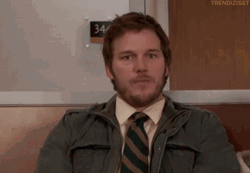 Actor Chris Pratt Eyes Blink Realization GIF