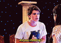 Actor Gregg Sulkin Are You Cheating GIF