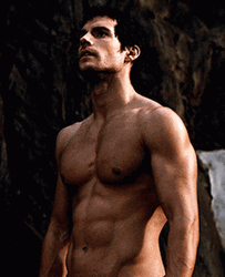 Actor Henry Cavill  Sexy Hot Topless  GIF