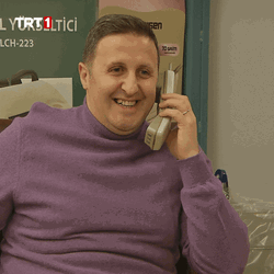 Actor Ilker Ayrik Mood Change Hang Up Phone  GIF