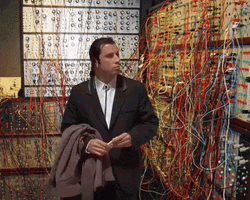 Actor John Travolta Network Confused GIF