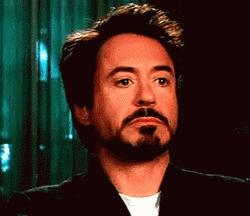 Actor Robert Downey Jr Big Eyes Realization GIF