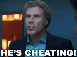 Actor Will Ferrell He's Cheating