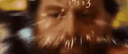 Actor Zach Galifianakis Focusing And Calculating GIF