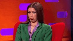 Actress And Singer Zendaya Taking Notes Hand Gesture  GIF