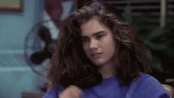 Actress Heather Langenkamp Having A Headache GIF