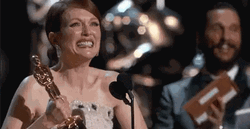 Actress Julianne Moore Award GIF