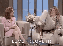 Actress Molly Shannon Excited Love It Reaction  GIF