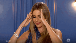 Actress Sofía Vergara Having A Headache GIF