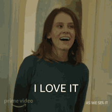 Actress Sosie Bacon I Love It Reaction  GIF