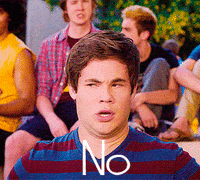Adam DeVine No Hard Pass Reaction GIF