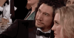 Adam Driver With Wife In Awards Night