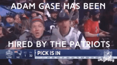 Adam Gase Has Been Hired By The Patriots And His Pick Is In GIF