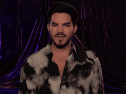 Adam Lambert Pass Gesture GIF