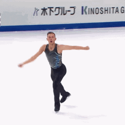  Adam Rippon Figure Skating GIF