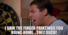  Adam Sandler Painting Sucks GIF