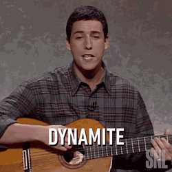 Adam Sandler Playing Guitar GIF