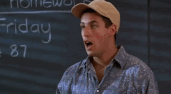 Adam Sandler Smart Man Alive GIF
