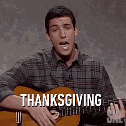 Adam Sandler Thanksgiving Serenade