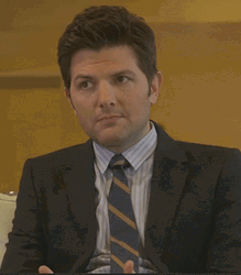 Adam Scott Grinning GIF