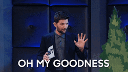 Adam Scott Oh My Goodness GIF