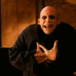 Addams Family Uncle Fester Cigarette Weed GIF
