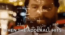 Adderall Hits Adhd GIF
