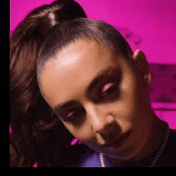 Addison Rae Hair Flip GIF