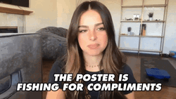 Addison Rae Poster Fishing GIF