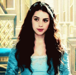 Adelaide Kane Looking To The Side GIF