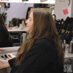 Adele Hello In Spin Chair Saying Oh Hi GIF