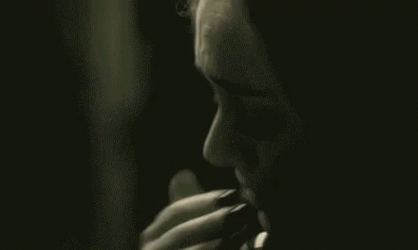 Adele Hello Talking To A Guy Crying GIF