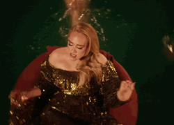 Adele's I Drink Wine Music Video Clip GIF