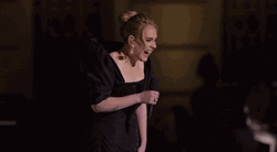 Adele Surprised The Couple In Her Audience GIF
