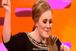 Adelle's Salary Revealed Whoop Whoop Celebration GIF