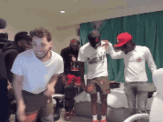 Adin Ross Dancing Spinning Footwork GIF