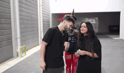 Adin Ross Kiss Girls Cheeks GIF