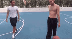 Adin Ross Plays Basketball Shoots GIF