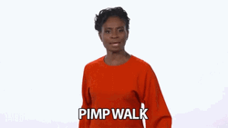 Adina Porter Pimp Walk GIF