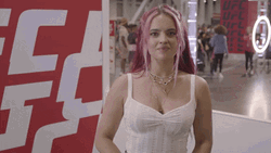 Adios Pink Hair Leaving  GIF